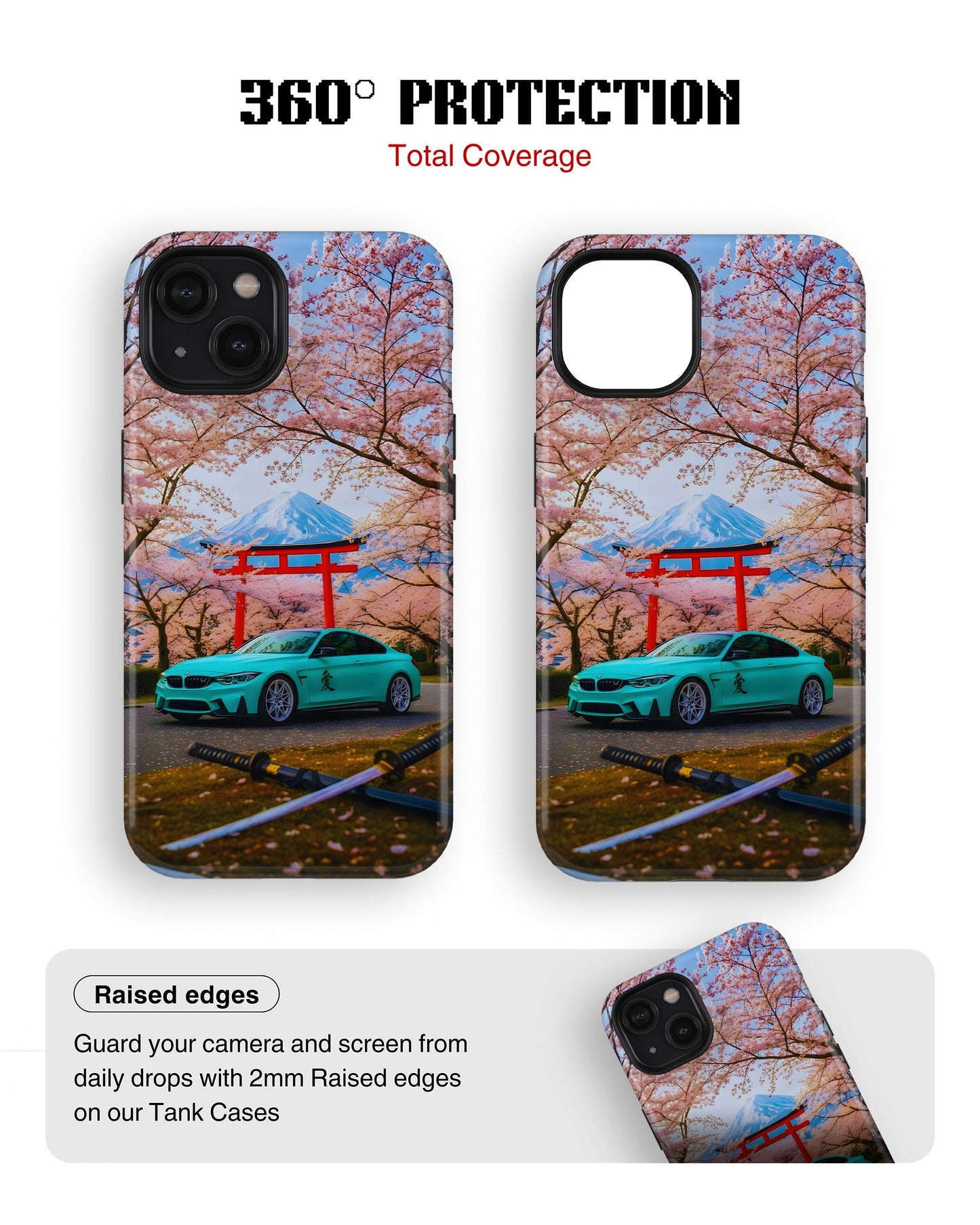 iPhone 13 Mini Tank Case | Sports Car (Sakura Run)