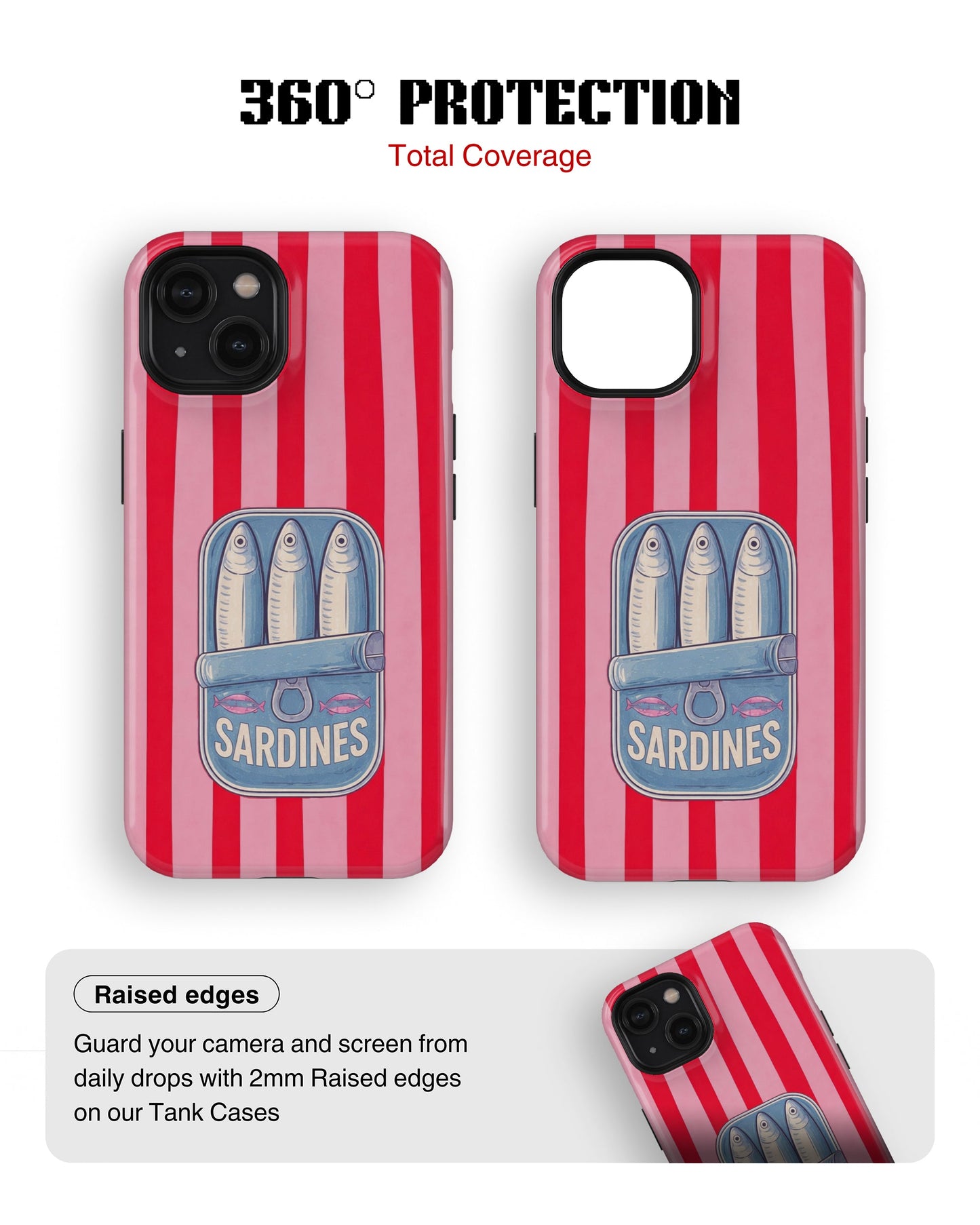 iPhone 14 Tank Case | Girls Aesthetics (Sardine Pop)