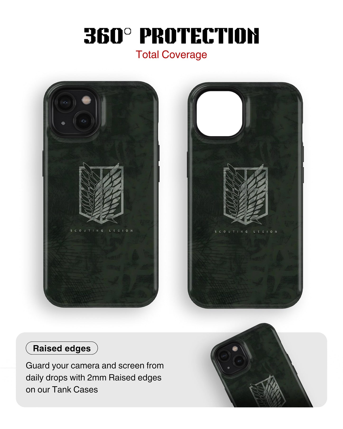 iPhone 14 Tank Case | Anime (Scouting Wings)