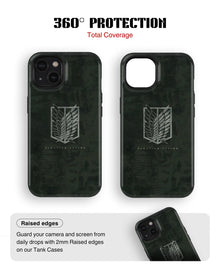 iPhone 14 Plus Tank Case | Anime (Scouting Wings)