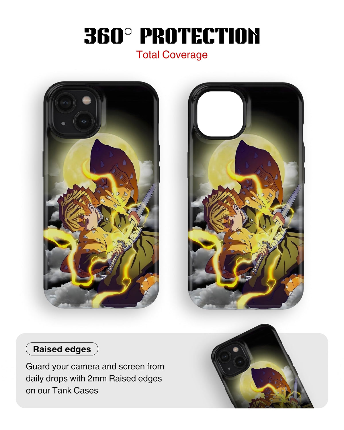 iPhone 14 Plus Tank Case | Anime (Thunder Blade)