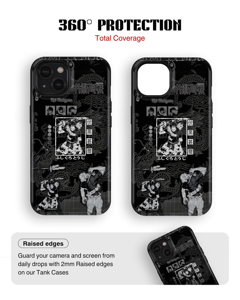 iPhone 13 Tank Case | Anime (Toji Fushiguro)