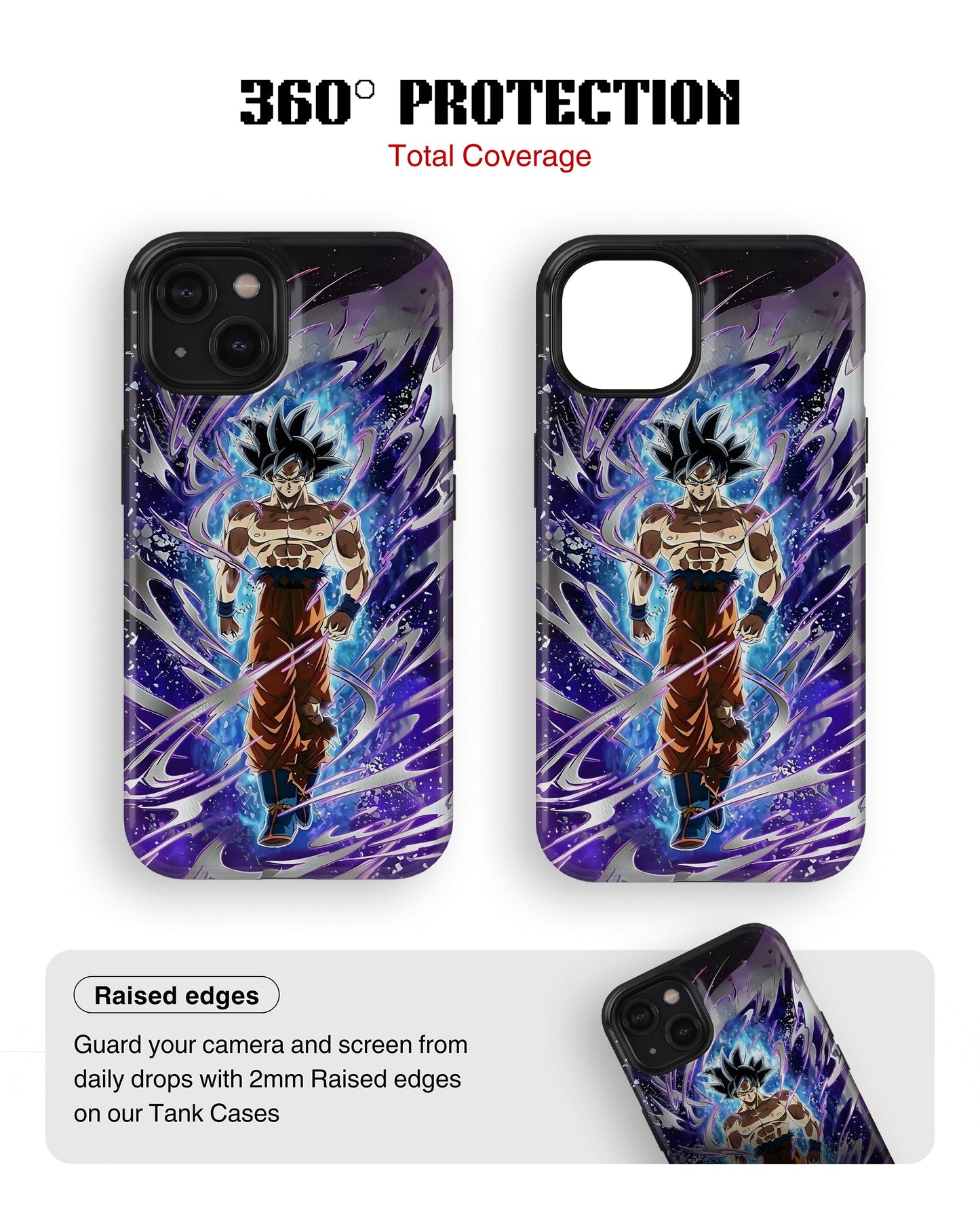 iPhone 15 Plus Tank Case | Anime (Ultra Ascension)