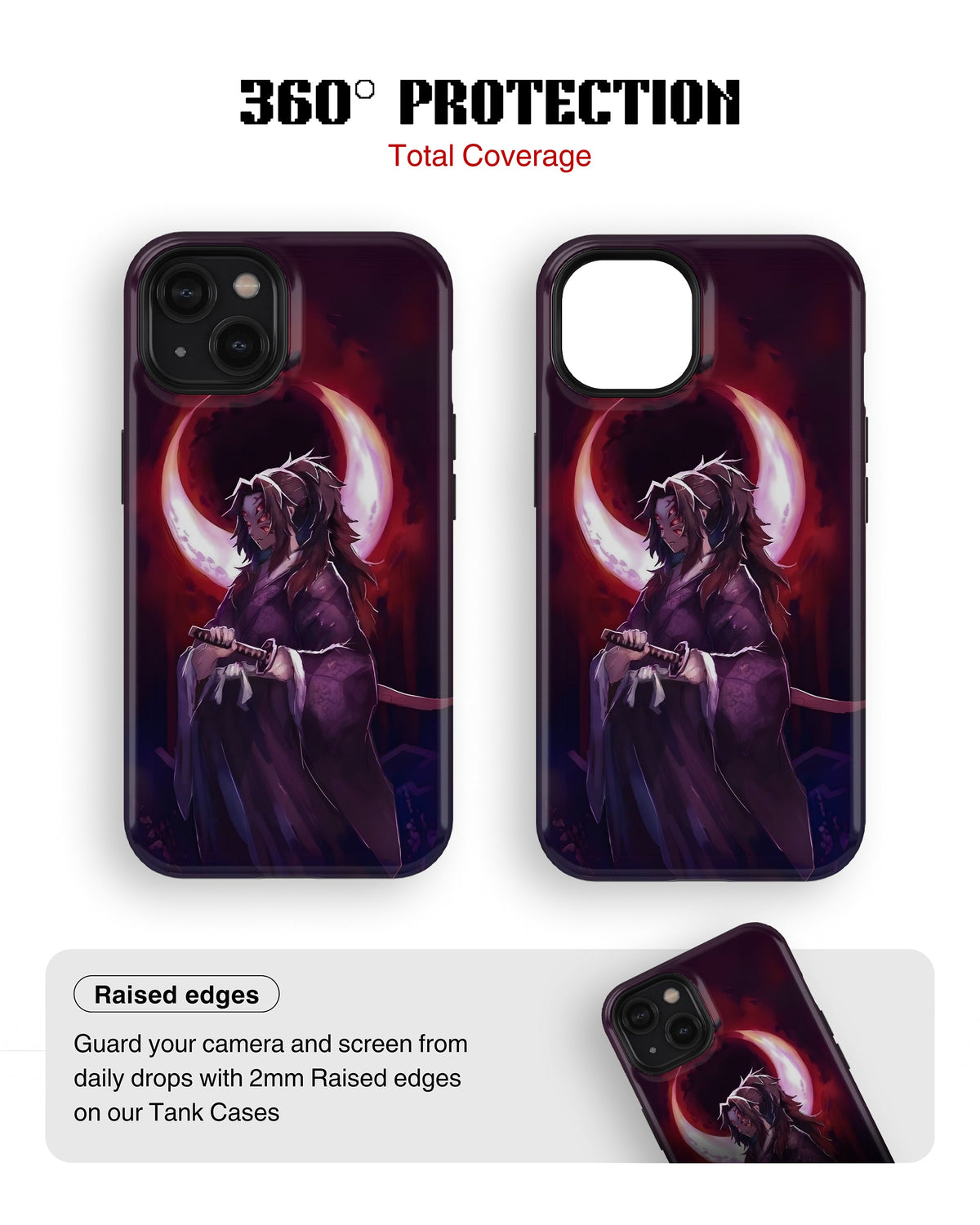 iPhone 13 Mini Tank Case | Anime (Upper Moon One)