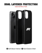 iPhone 17 Tank Case | Formula 1 (Carbon Grid)