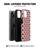 Samsung Galaxy S24 Tank Case | Girls Aesthetics (Choco Dots)