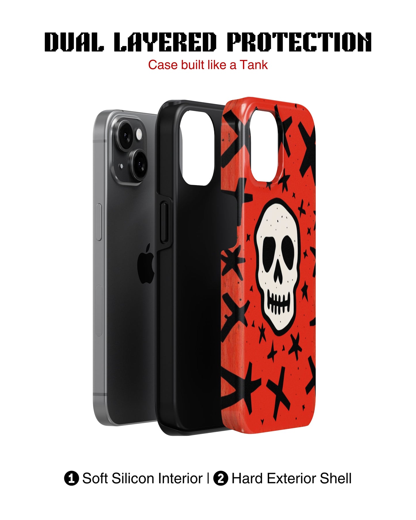 iPhone 13 Mini Tank Case | Modernism (Dead Stars)