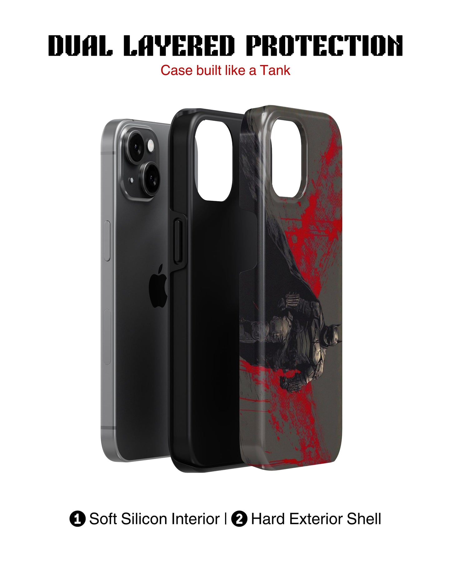 Samsung Galaxy S23 Plus Tank Case | Superhero (Fallen Knight)