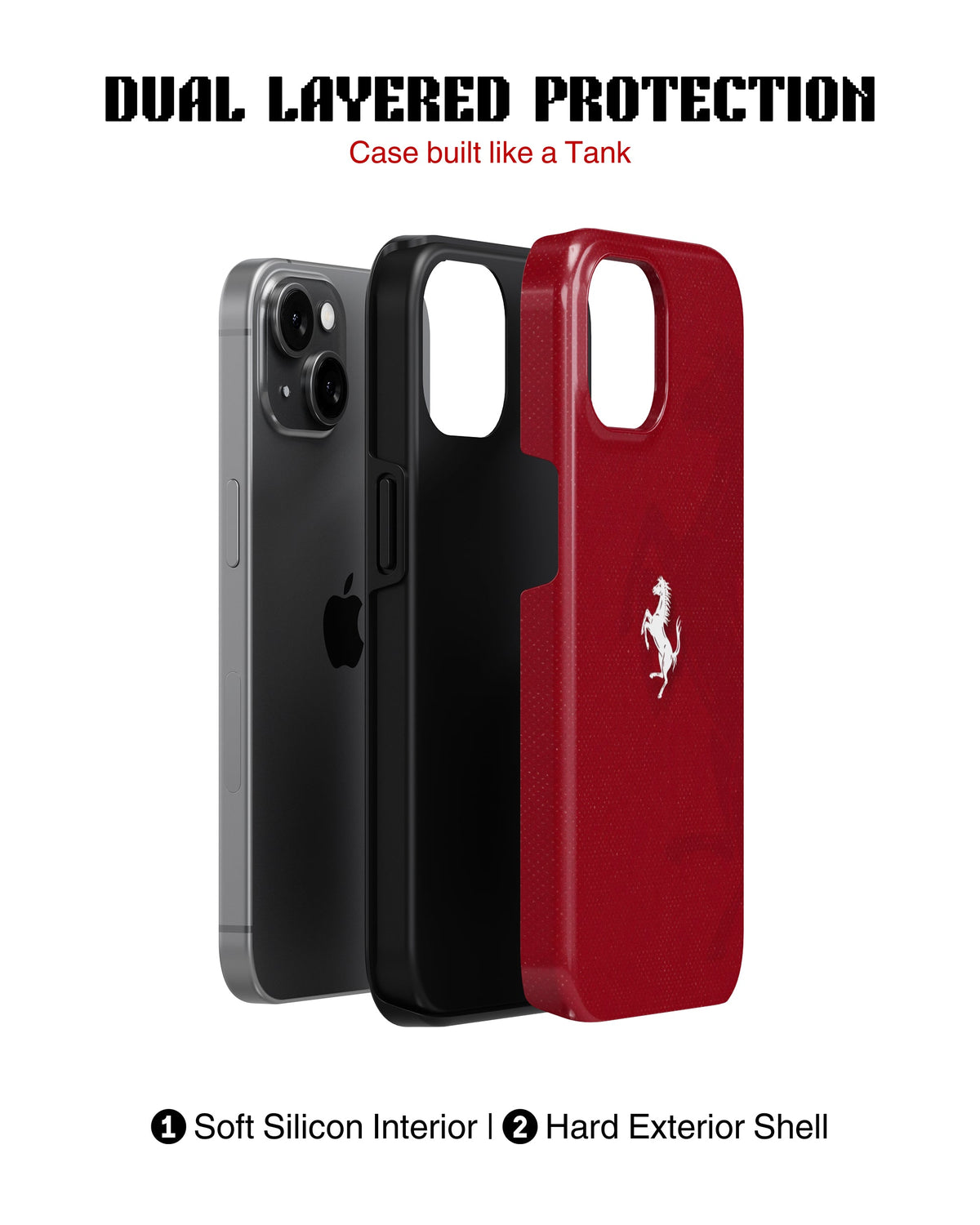 iPhone 13 Mini Tank Case | Formula 1 (Ferrari)