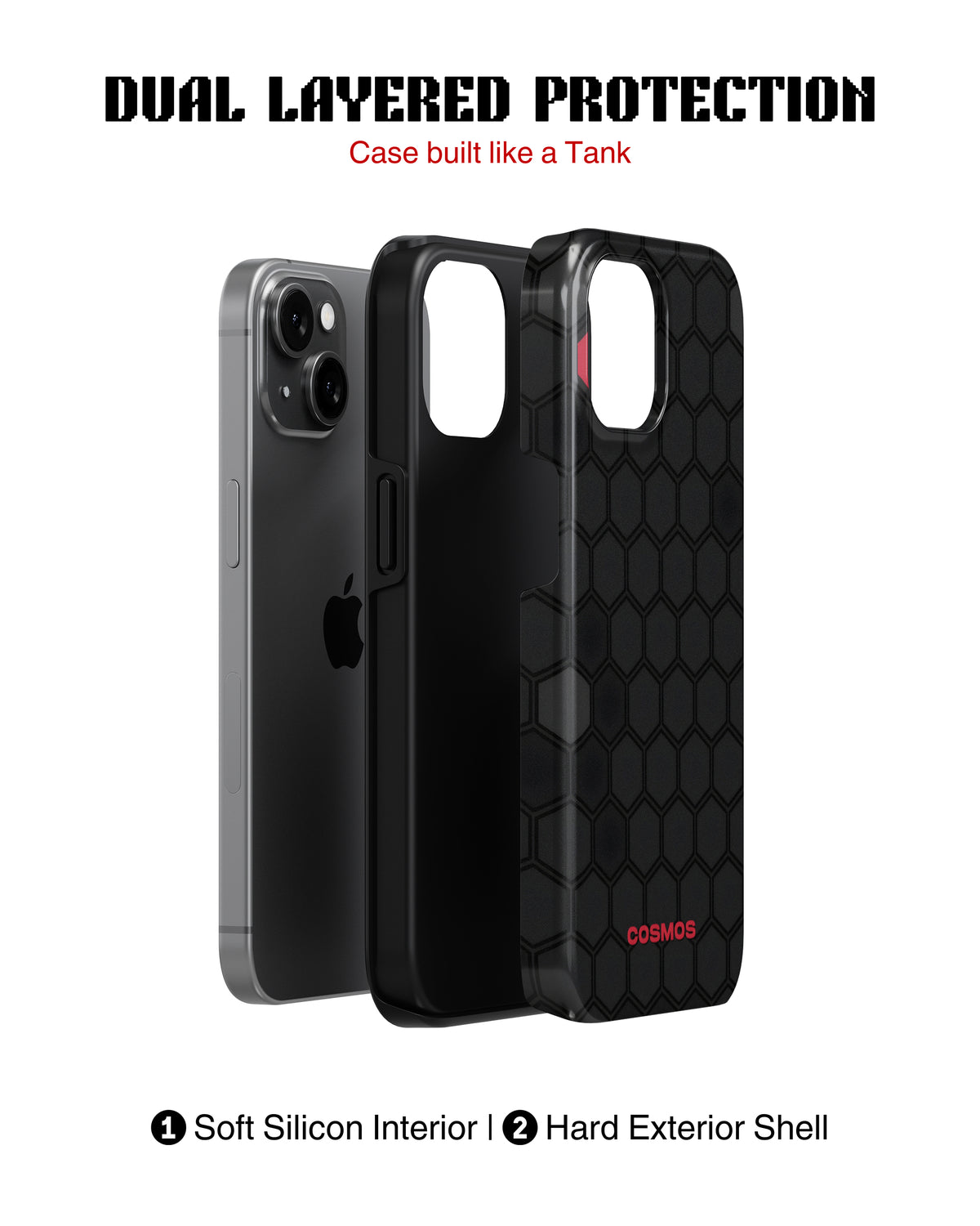 Samsung Galaxy S25 Tank Case | Textures (Hex Core)