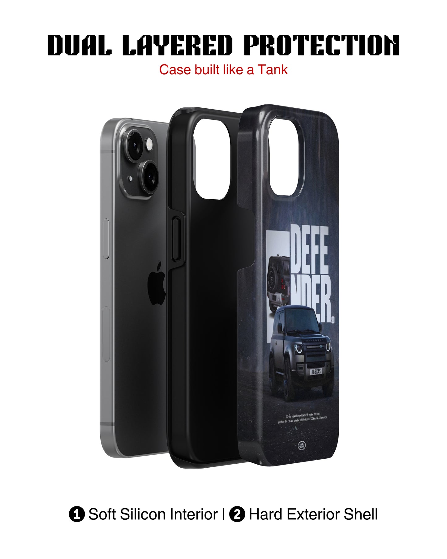 Samsung Galaxy S25 Tank Case | Sports Car (Iron Defender)