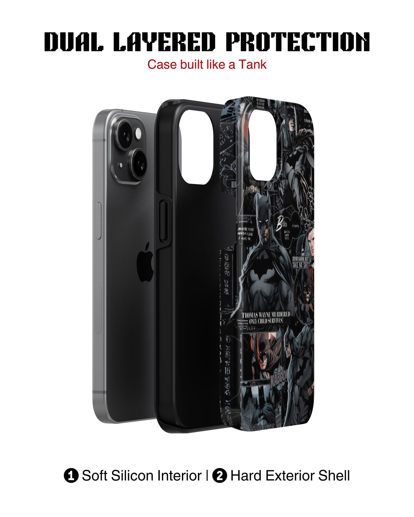 iPhone 11 Tank Case | Superhero (Knightfall)