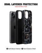 iPhone 14 Plus Tank Case | Superhero (Knightfall)
