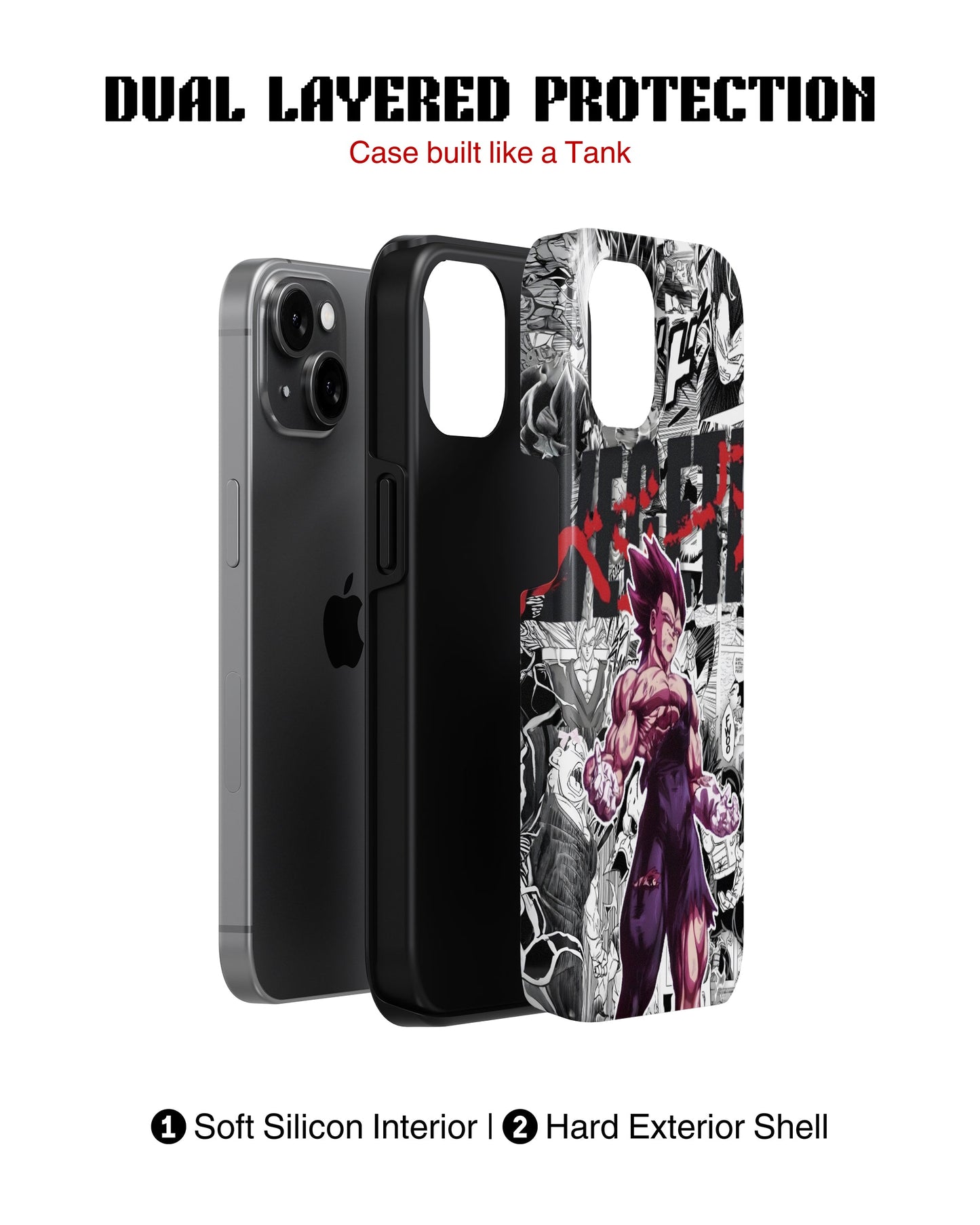iPhone 13 Mini Tank Case | Anime (Limit Breaker)