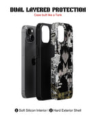 iPhone 15 Plus Tank Case | Anime (Manga Noir)