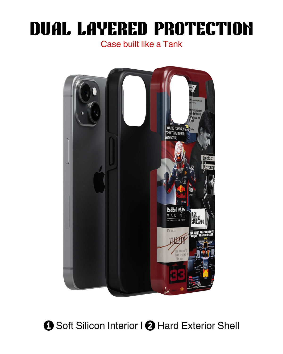 Samsung Galaxy S23 Plus Tank Case | Formula 1 (Max Verstappen)