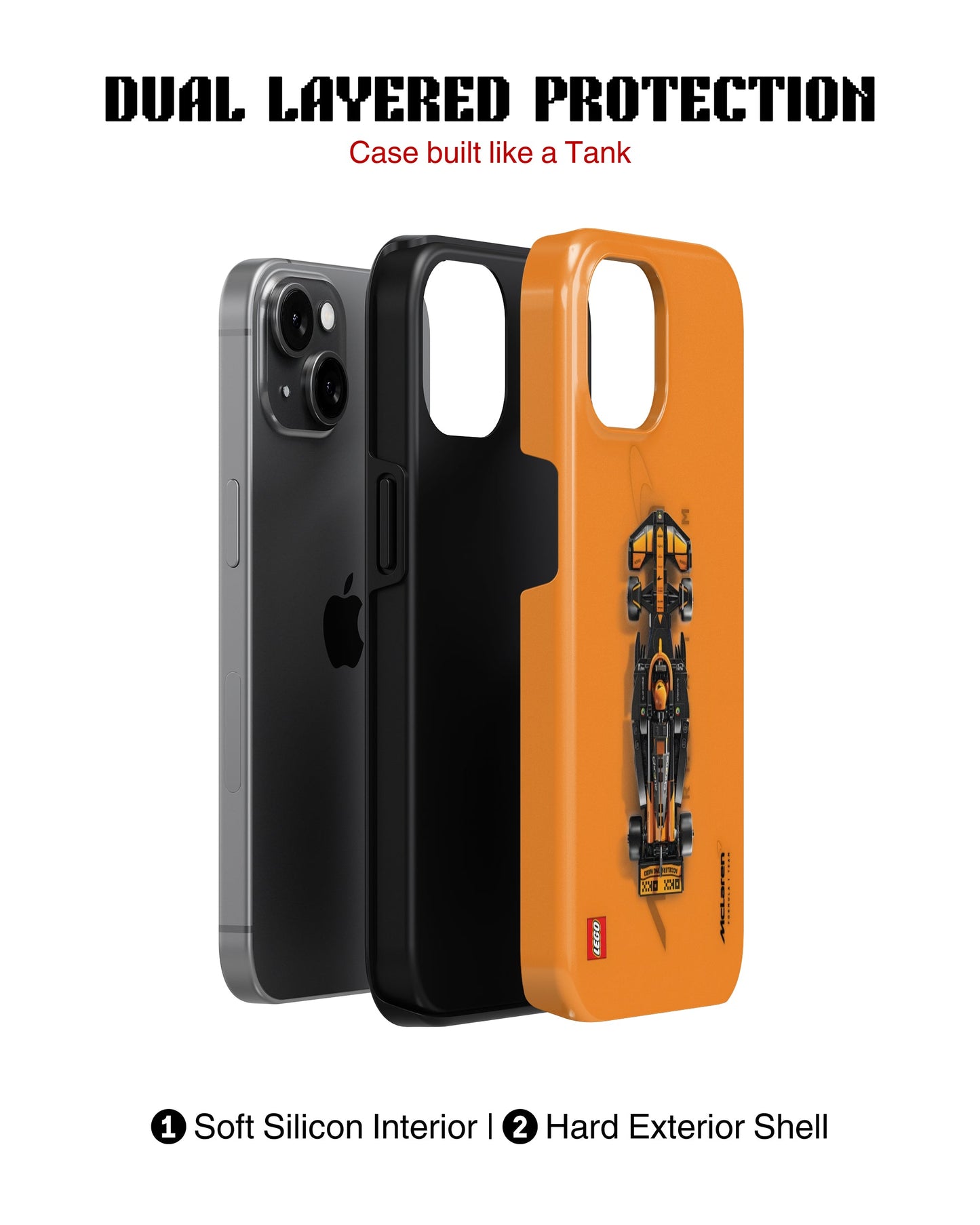 iPhone 15 Plus Tank Case | Formula 1 (McLaren F1)