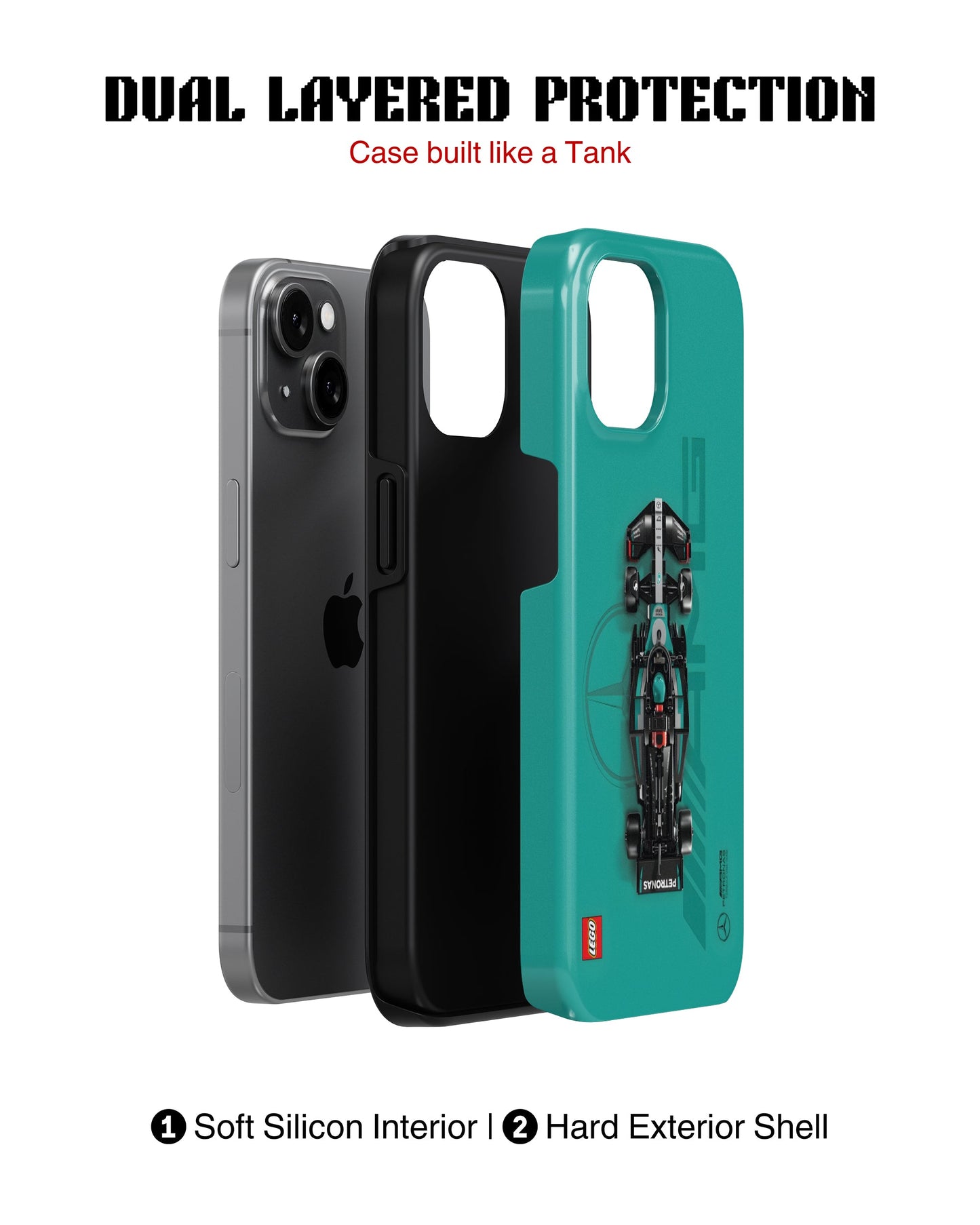 iPhone 12 Tank Case | Formula 1 (Mercedes F1)