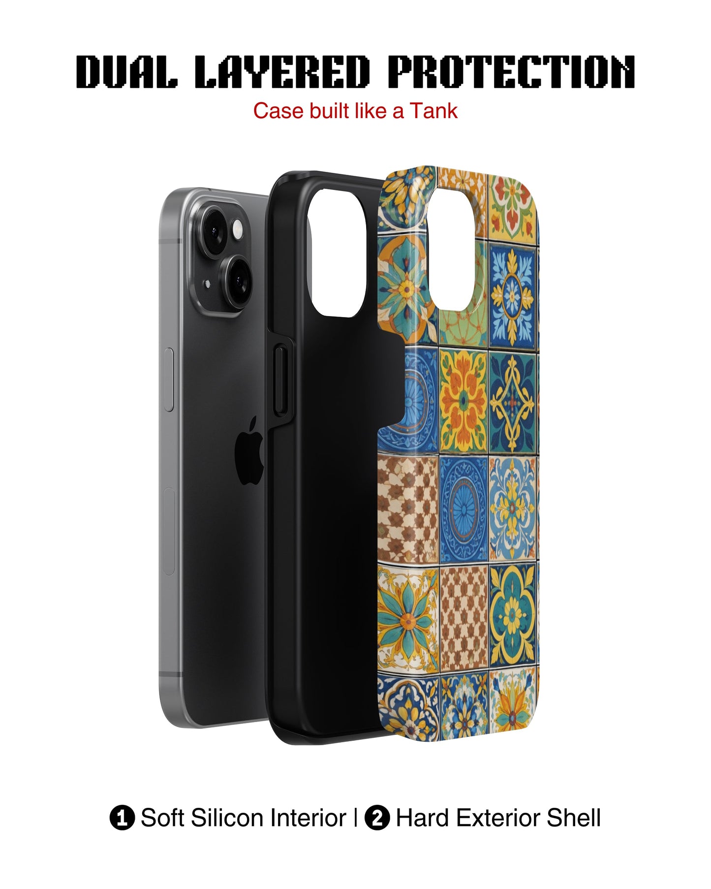 Samsung Galaxy S26 Ultra Tank Case | Girls Aesthetics (Moroccan Tiles)