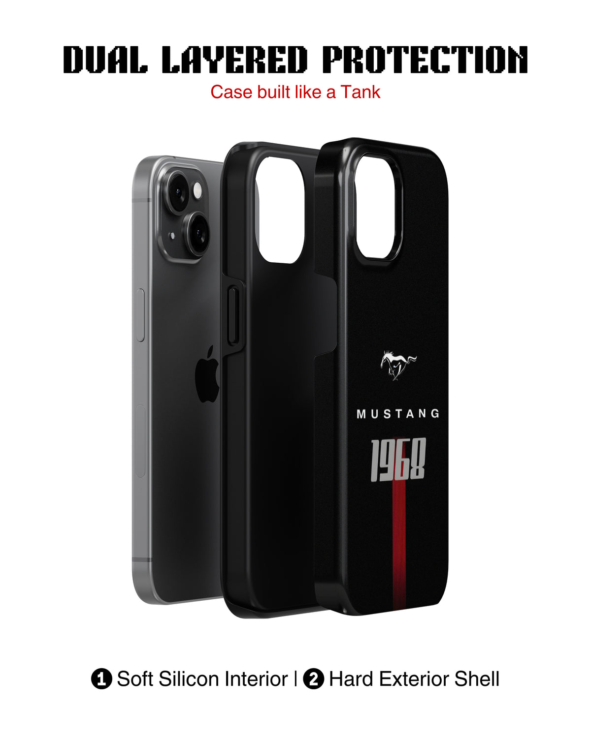 Samsung Galaxy S25 Tank Case | Sports Car (Mustang 1968)