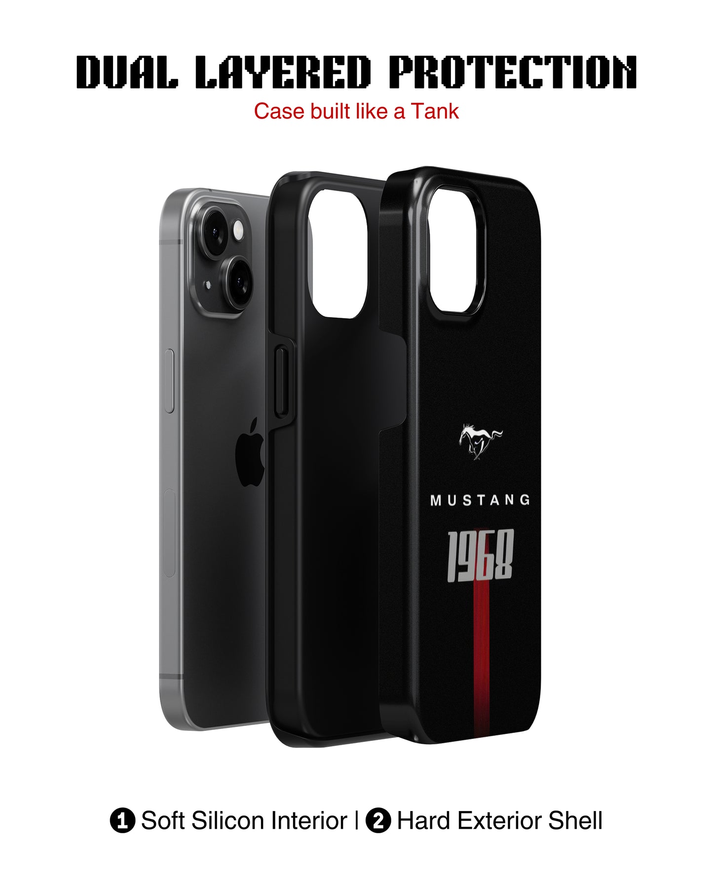 Samsung Galaxy S25 Tank Case | Sports Car (Mustang 1968)