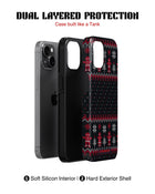 Samsung Galaxy S26 Tank Case | Textures (Nordic Night)