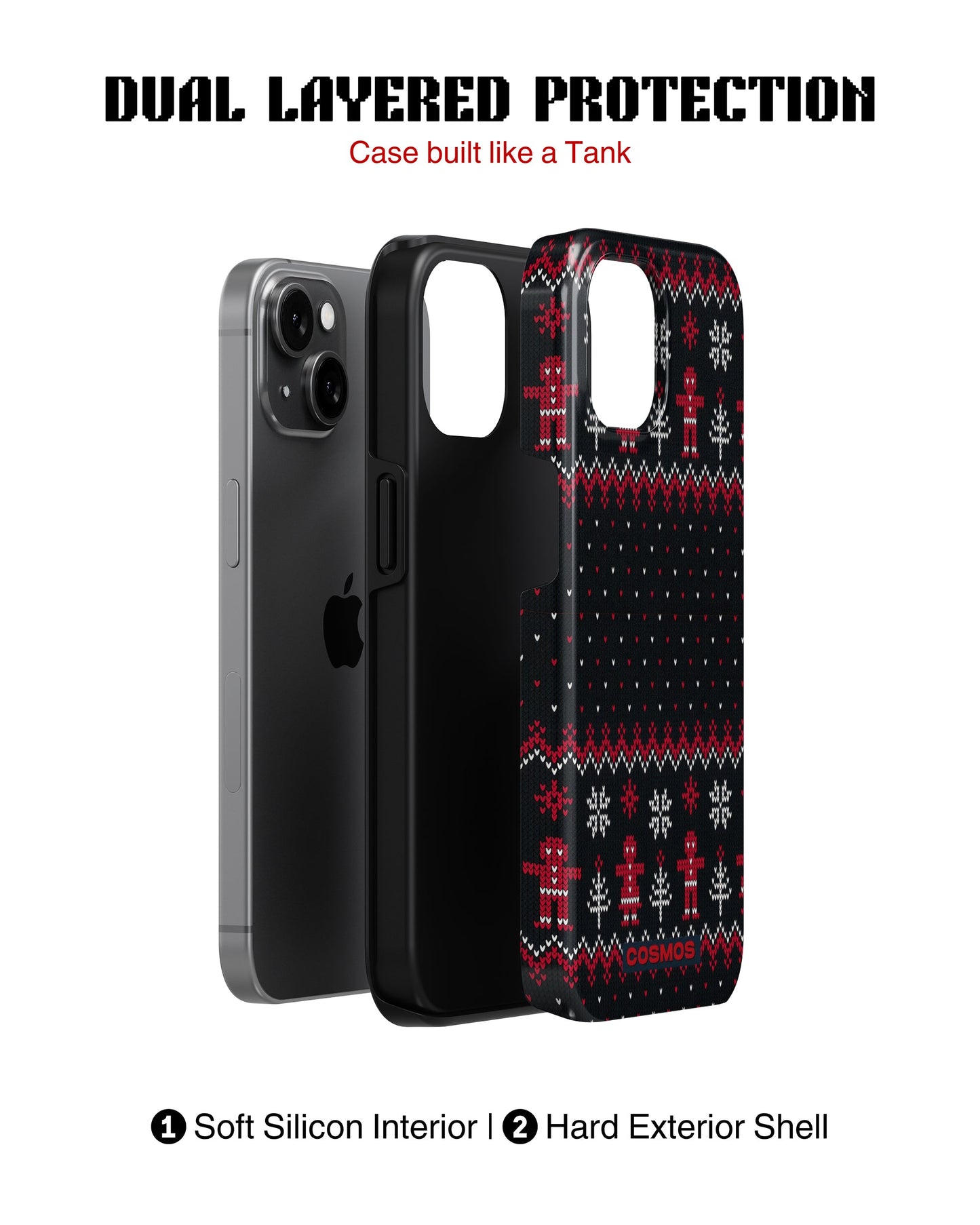 Samsung Galaxy S24 Ultra Tank Case | Textures (Nordic Night)
