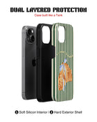 Samsung Galaxy S25 Tank Case | Girls Aesthetics (Paris Croissant)