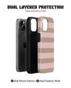 Samsung Galaxy S25 Tank Case | Girls Aesthetics (Pastel Weave)
