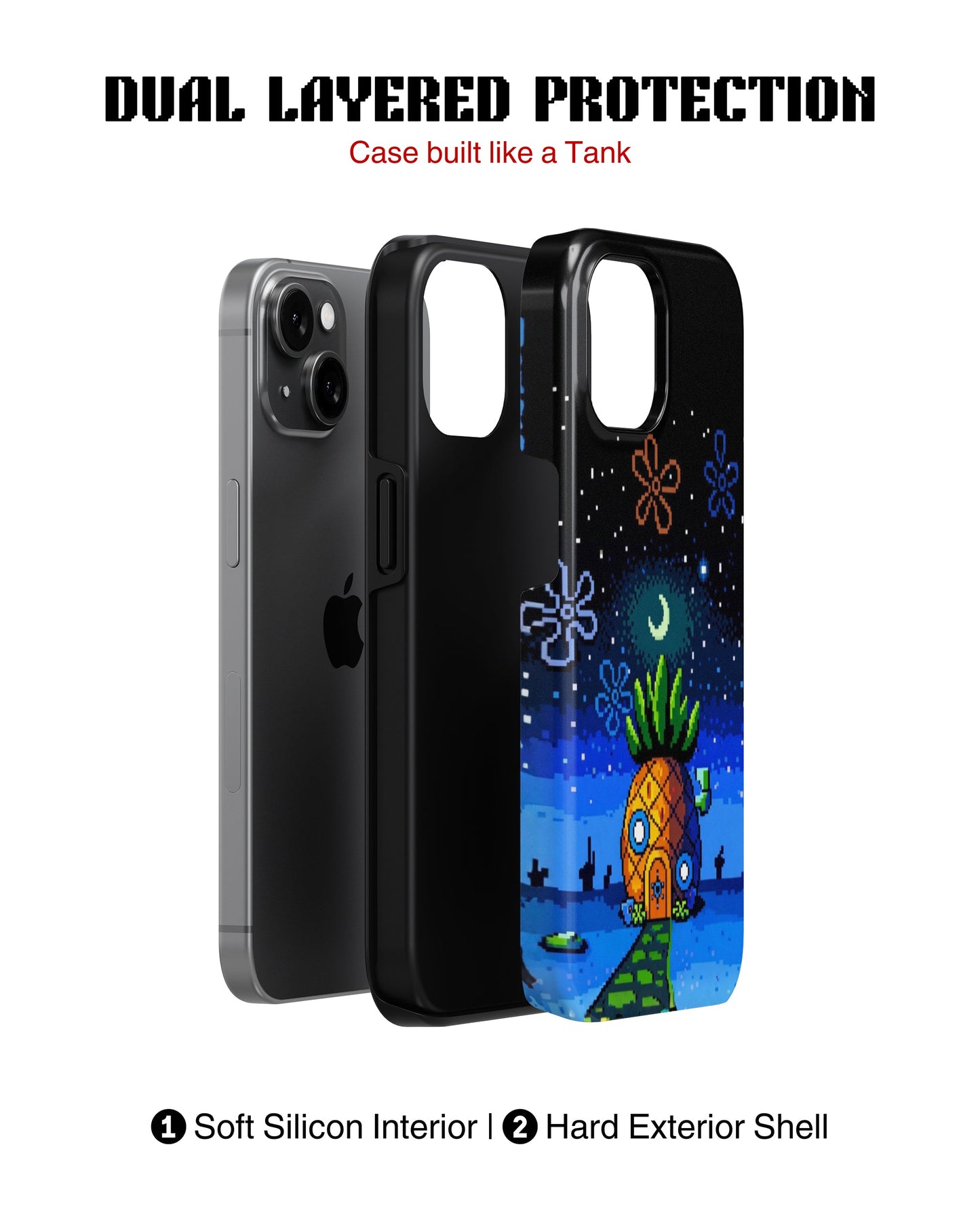 iPhone 12 Tank Case | Modernism (Pineapple Dreams)