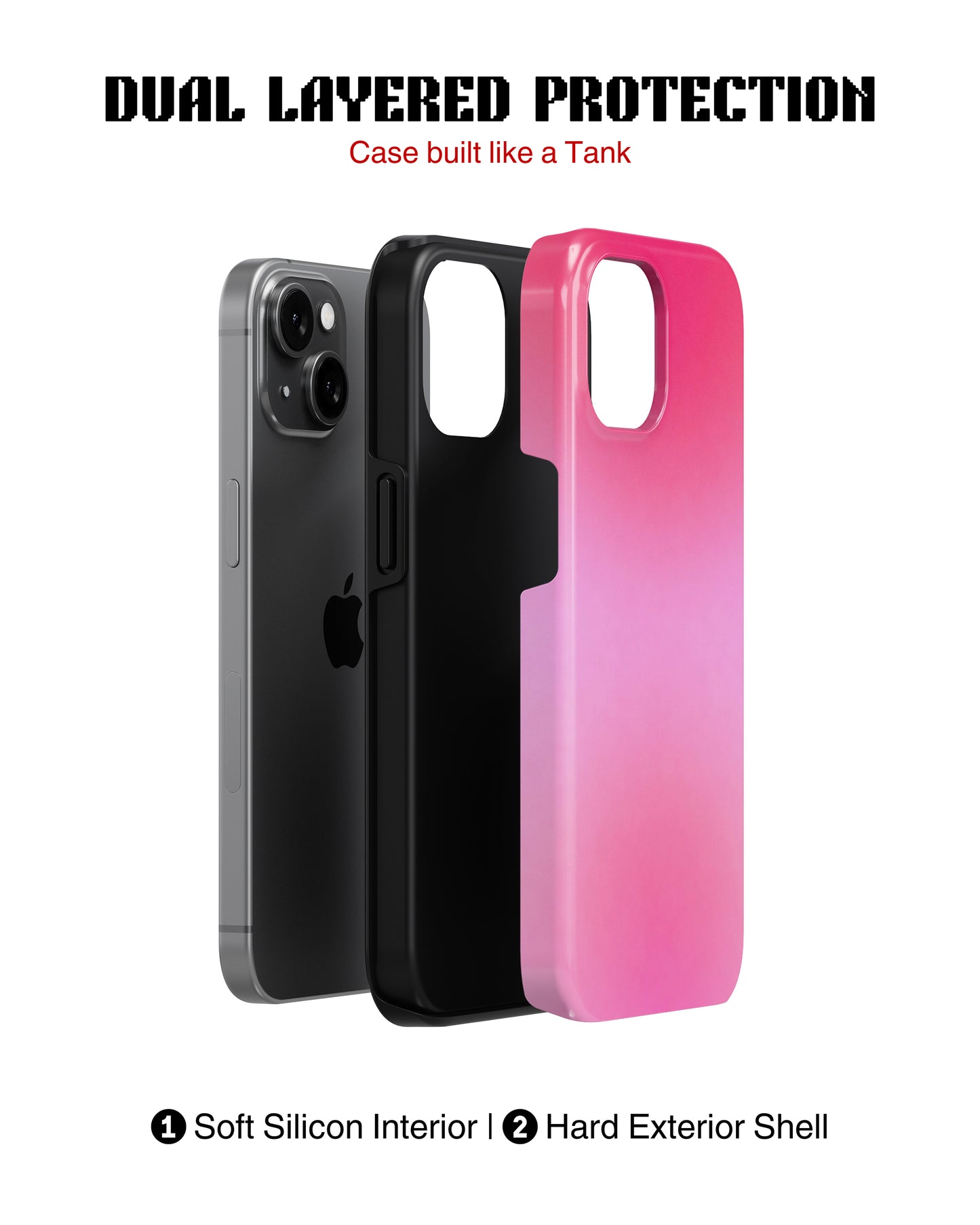 Samsung Galaxy S25 Tank Case | Girls Aesthetics (Pink Mist)
