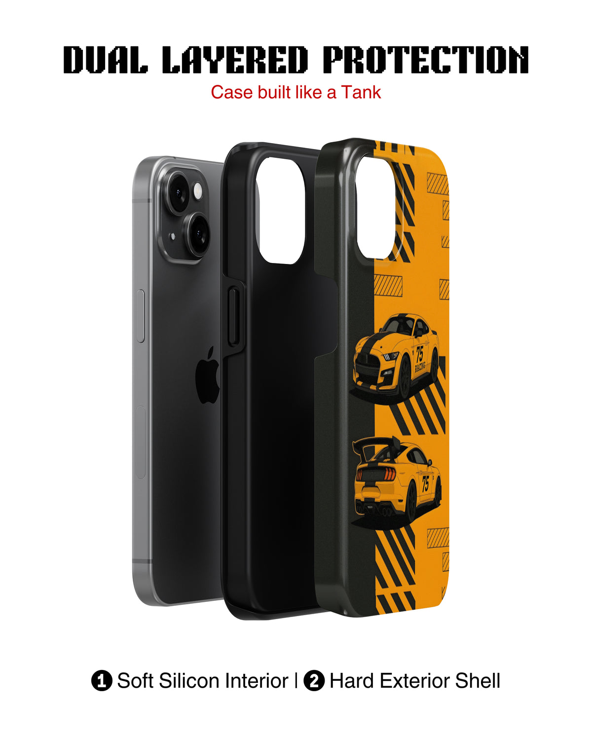 Samsung Galaxy S25 Tank Case | Sports Car (Racing 75)