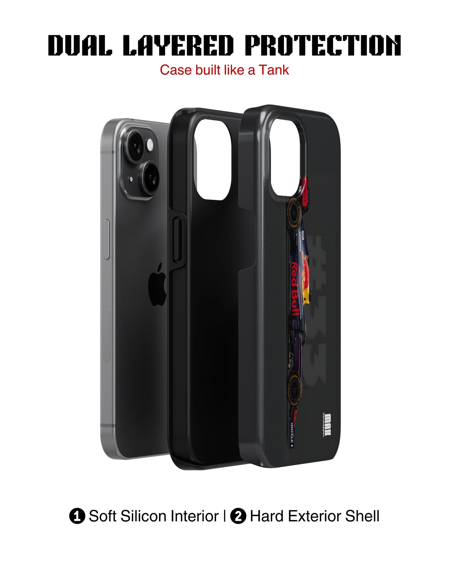 iPhone 15 Plus Tank Case | Formula 1 (Redbull #33)