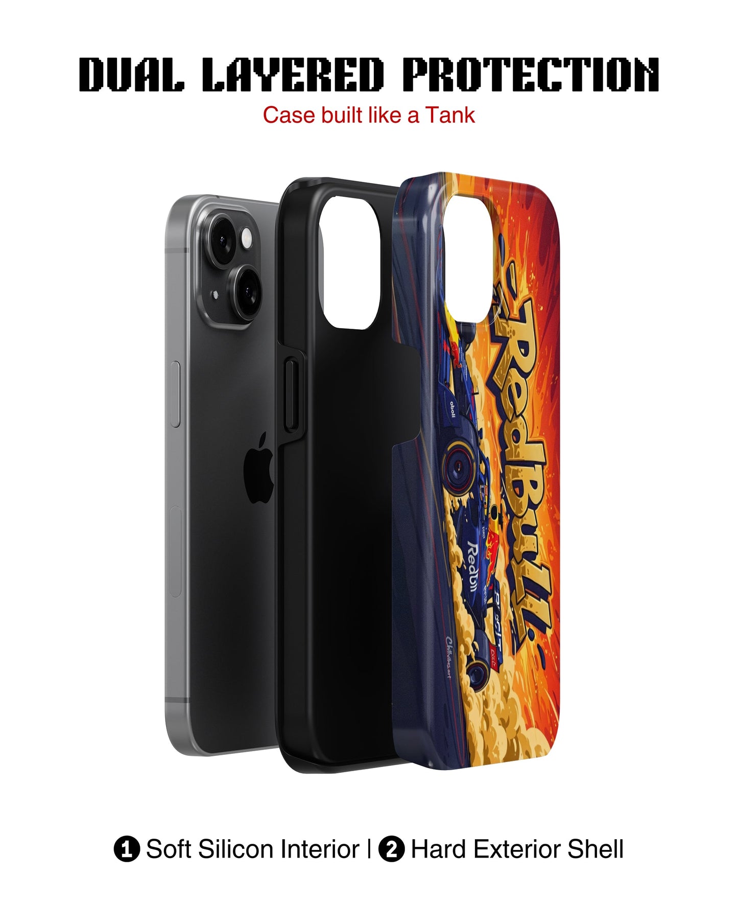 iPhone 12 Tank Case | Formula 1 (Redbull Poster)