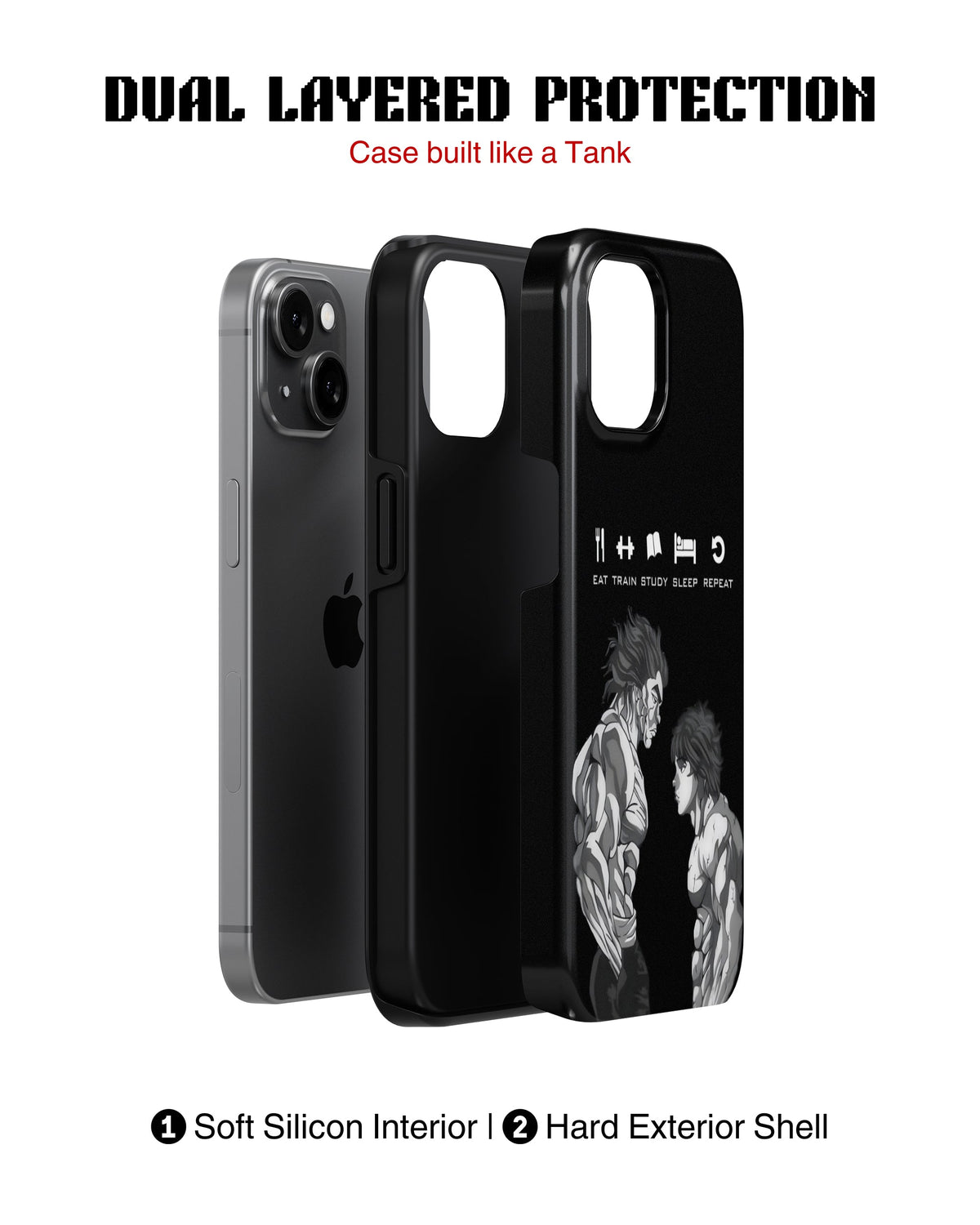 iPhone 17 Tank Case | Anime (Relentless)
