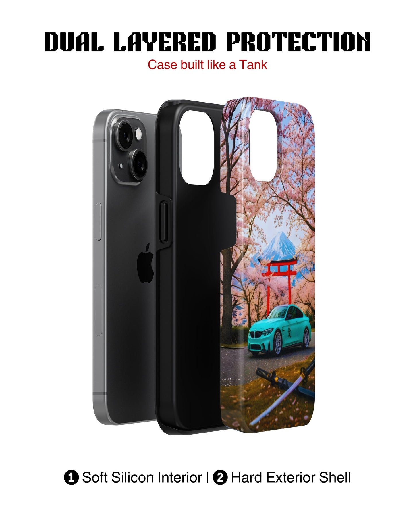 Samsung Galaxy S24 Ultra Tank Case | Sports Car (Sakura Run)