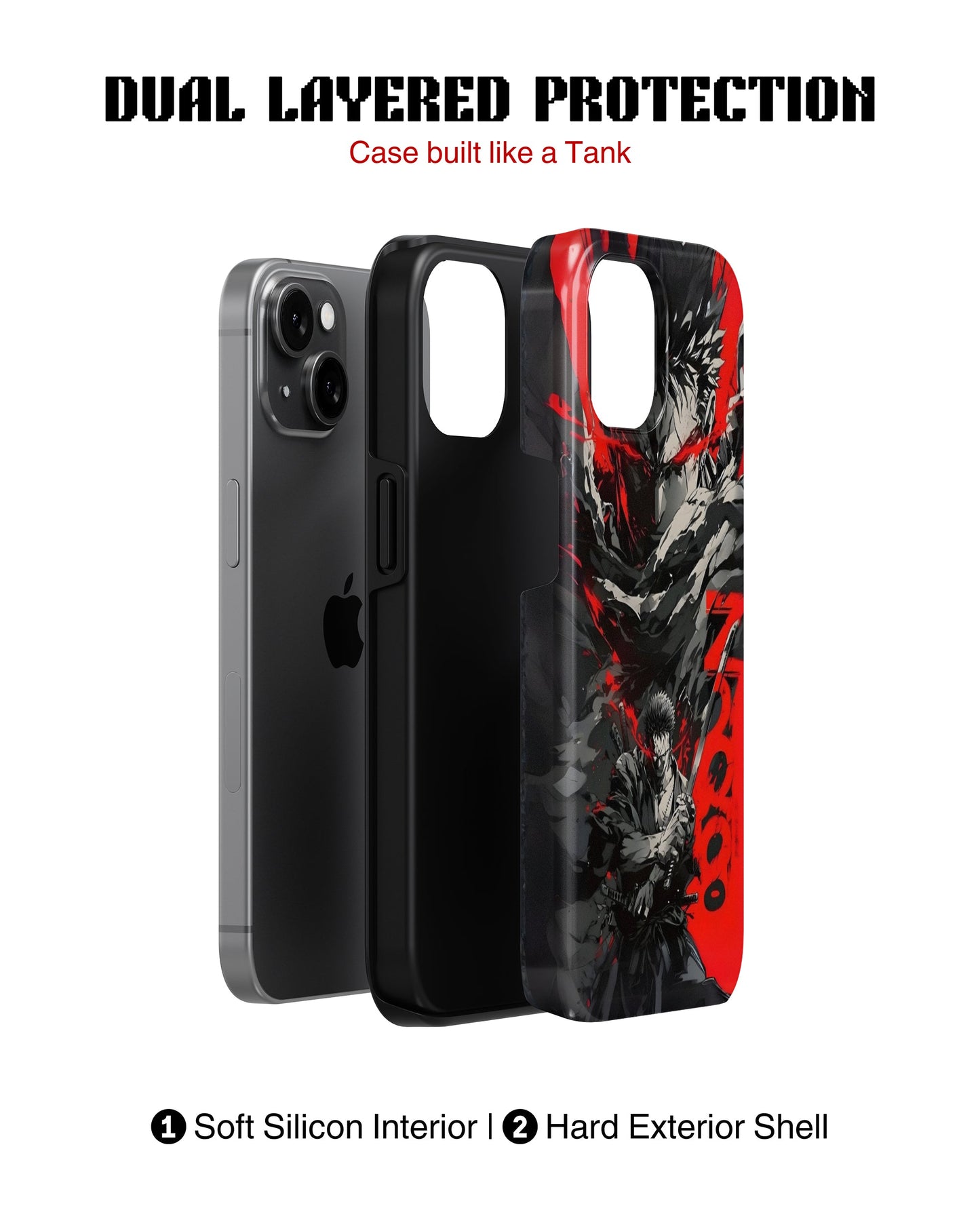 iPhone 17 Tank Case | Anime (Shadow Warrior)