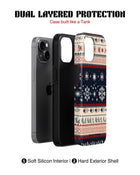 iPhone 11 Tank Case | Textures (Snowfall Classic)