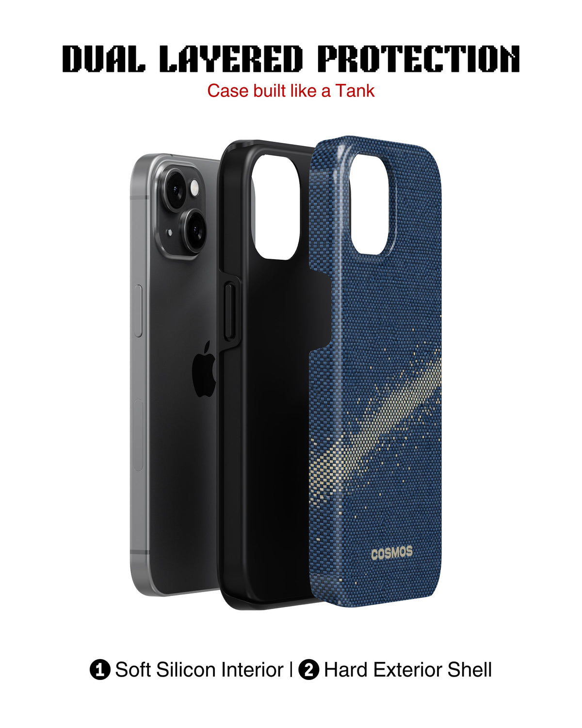 iPhone 14 Tank Case | Textures (Star Drift)