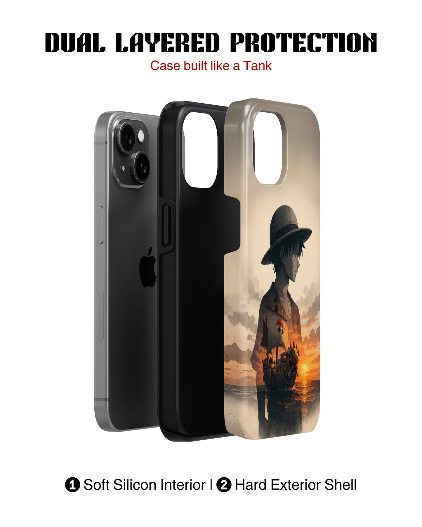 iPhone 13 Tank Case | Anime (Sunset Voyager)