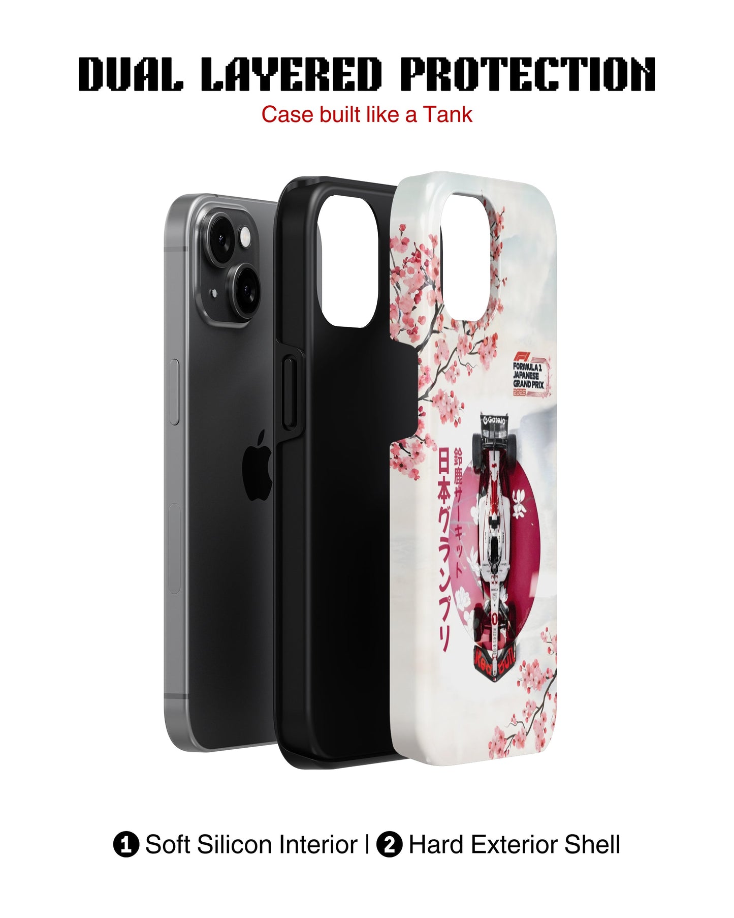 Samsung Galaxy S23 Plus Tank Case | Formula 1 (Suzuka Grid)