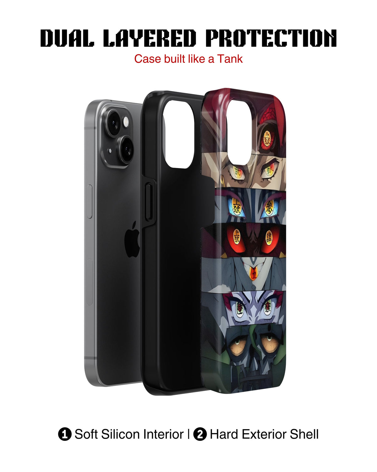 iPhone 13 Mini Tank Case | Anime (The Upper Moons)