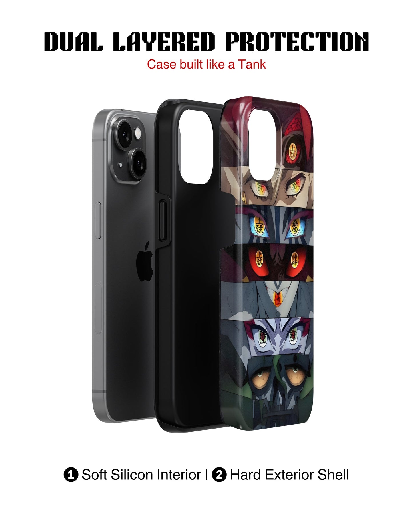 iPhone 13 Mini Tank Case | Anime (The Upper Moons)