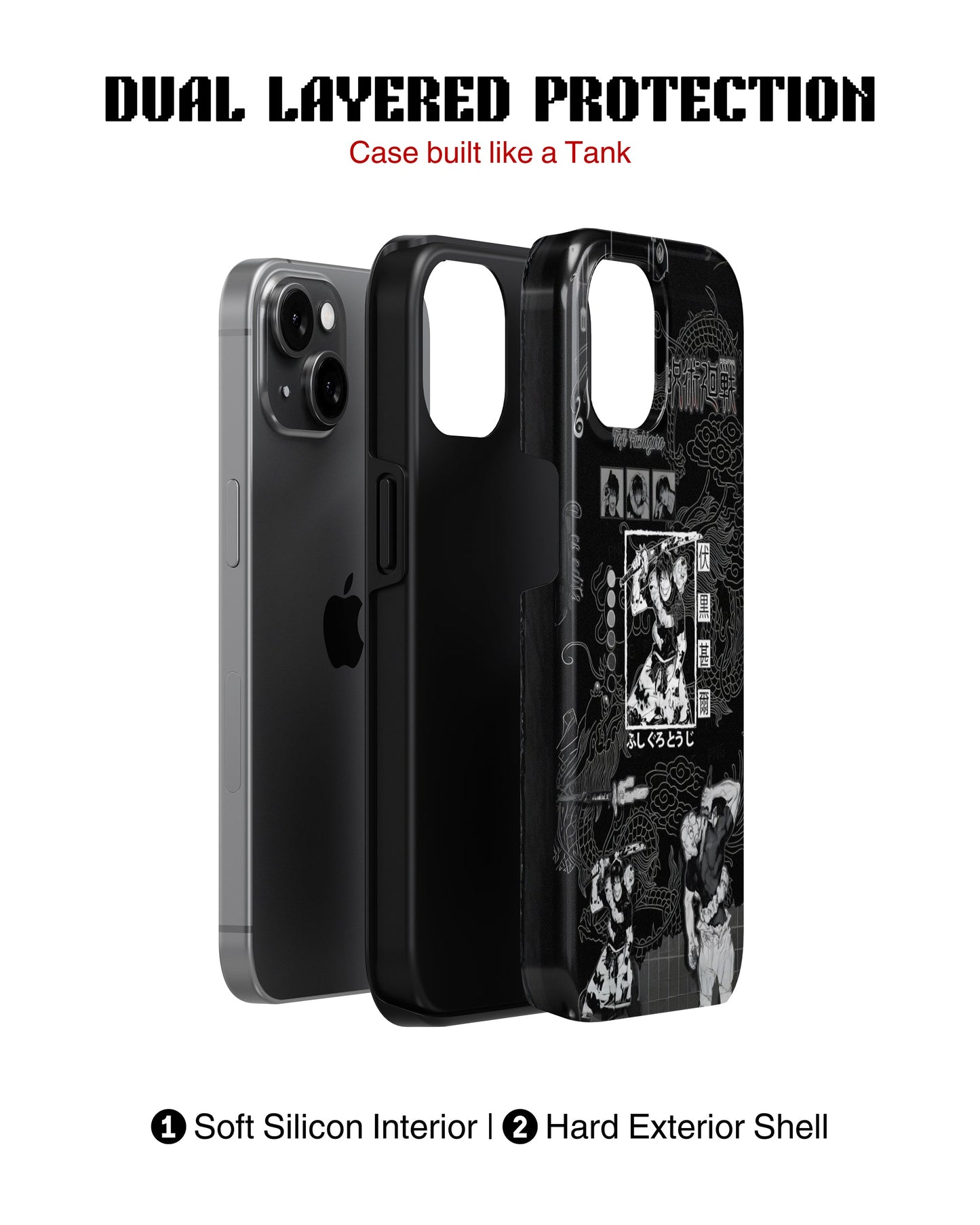 Samsung Galaxy S23 Tank Case | Anime (Toji Fushiguro)