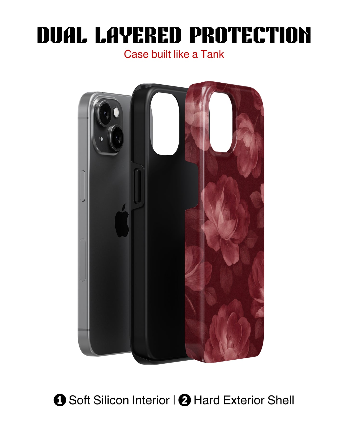 Samsung Galaxy S25 Tank Case | Girls Aesthetics (Velvet Bloom)