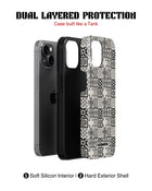 iPhone 17 Tank Case | Textures (Vintage Mosaic)