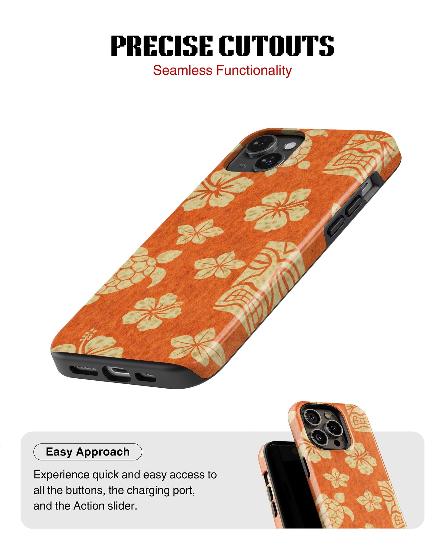 iPhone 16 Plus Tank Case | Girls Aesthetics (Aloha Sunset)