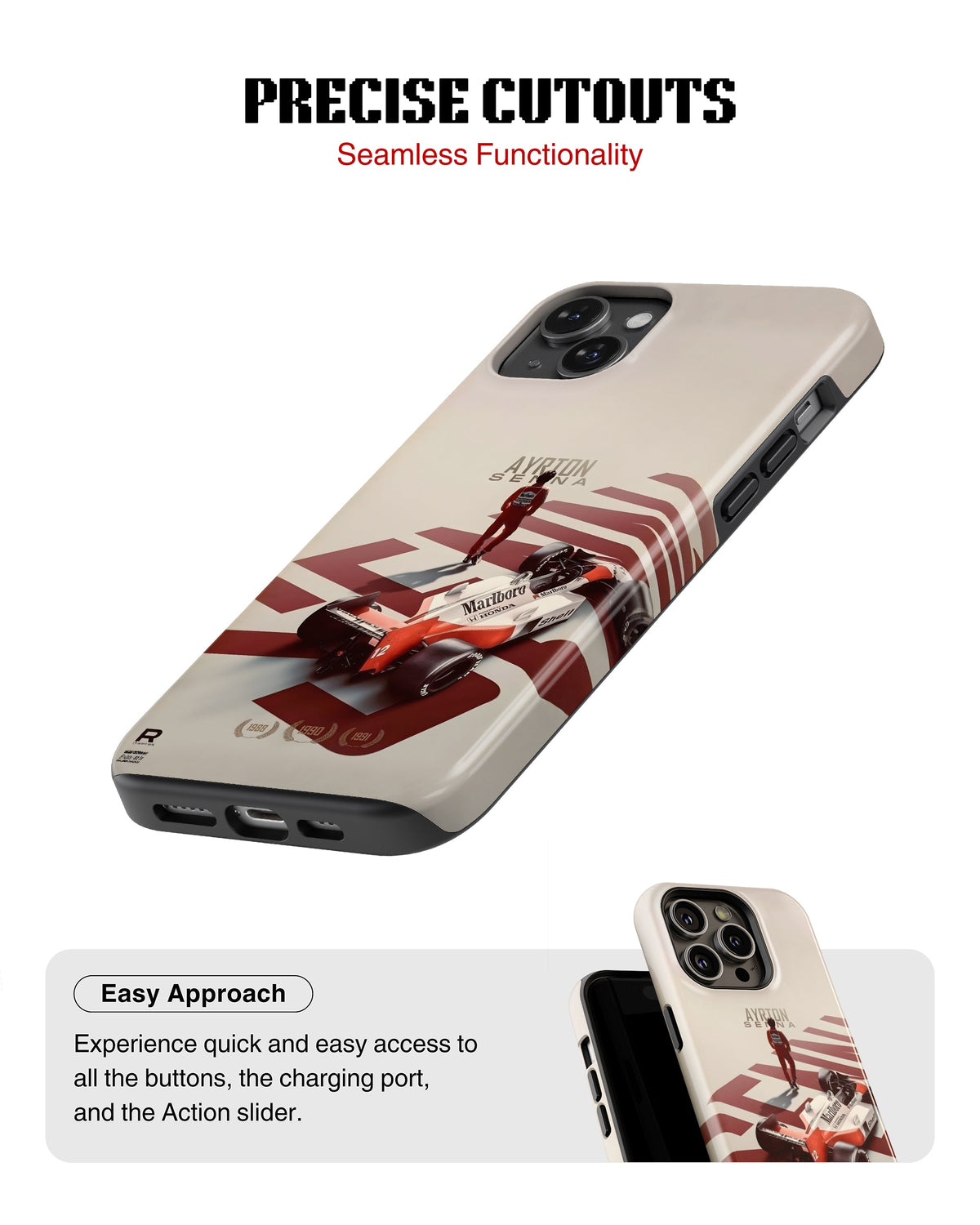 Samsung Galaxy S24 Ultra Tank Case | Formula 1 (Ayrton Senna)