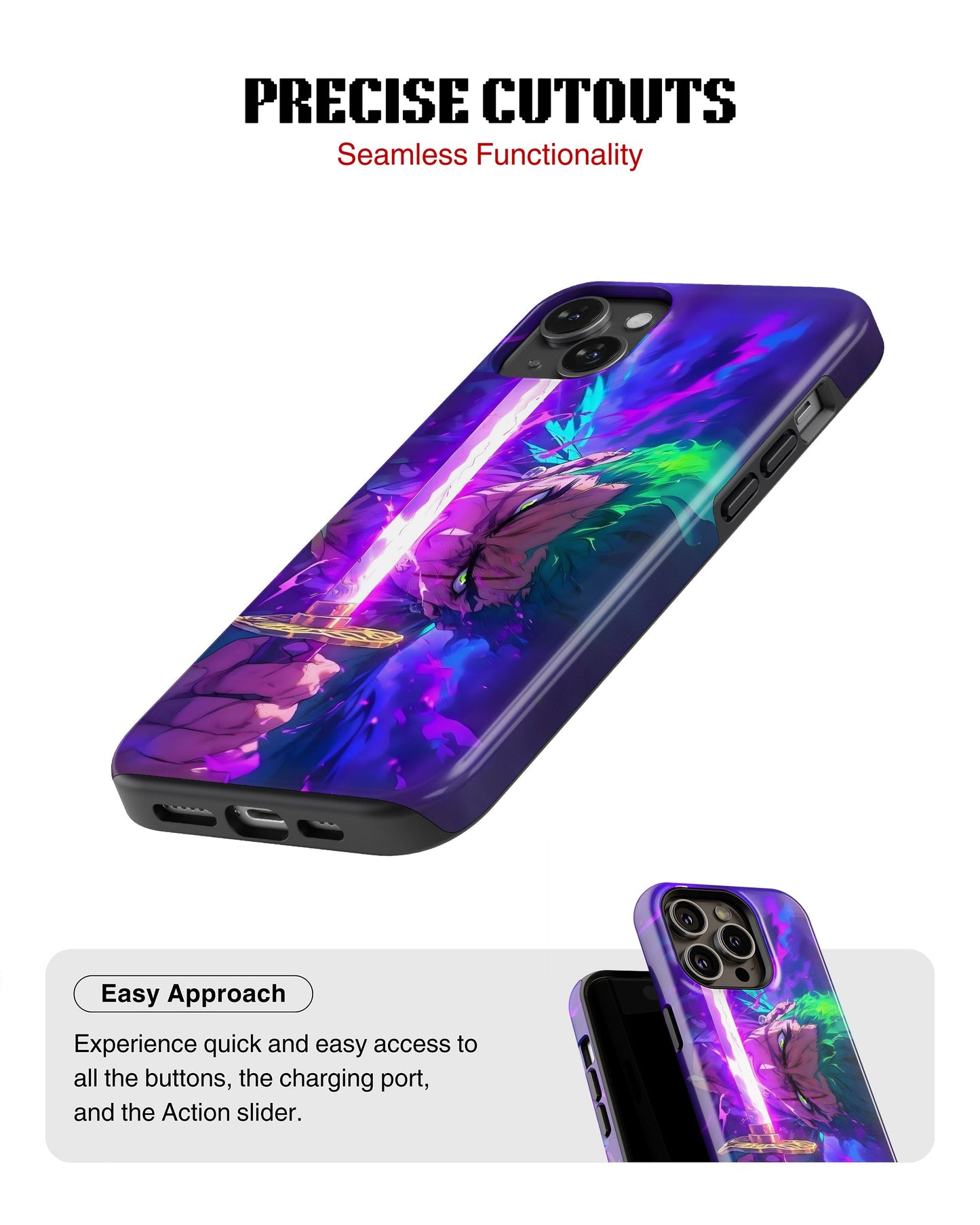 Samsung Galaxy S23 Plus Tank Case | Anime (Blade Awakening)