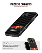 iPhone 16 Plus Tank Case | Formula 1 (Carbon Redbull)